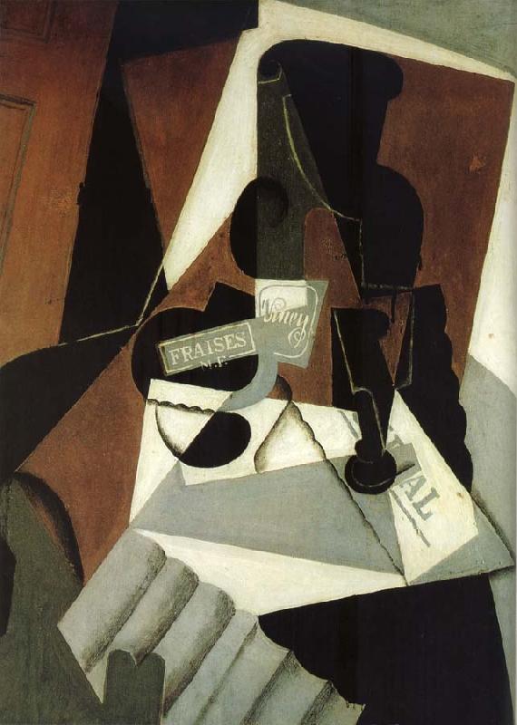 Juan Gris Strawberry Jam oil painting picture